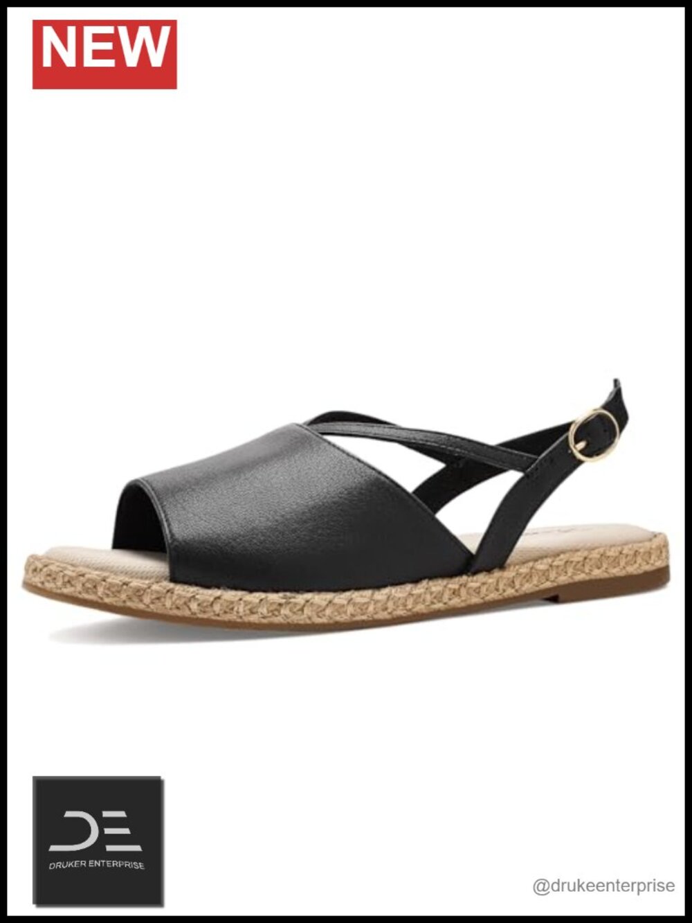 Trotters Women's Slingback Wedge Sandal Rubber Espadrille Style